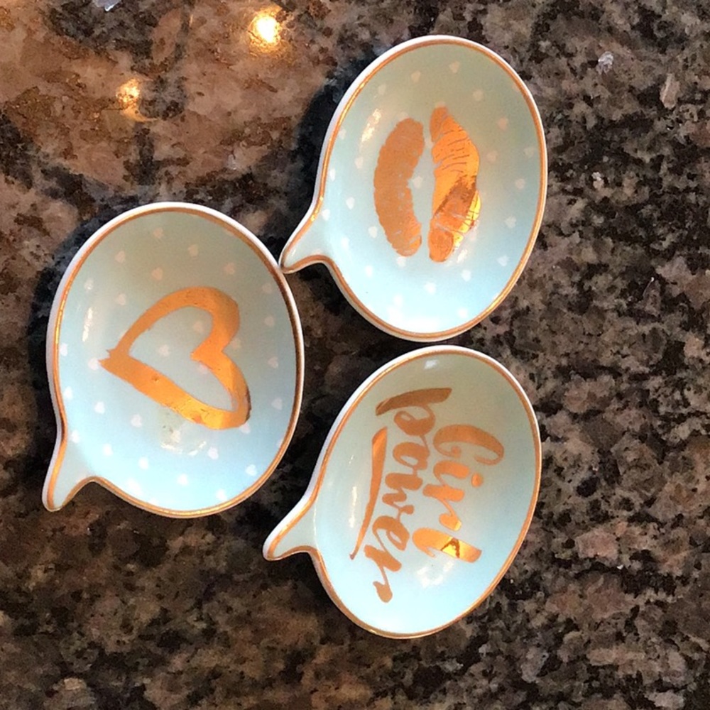 JT rose small plate